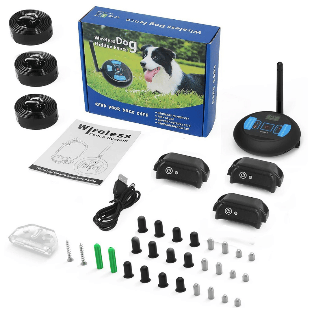 Wireless Pet Containment Training Collar Long Range