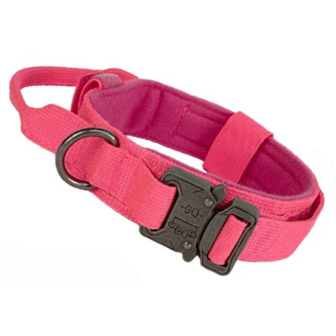 Tactical Dog Collar Durable Nylon Large Breed