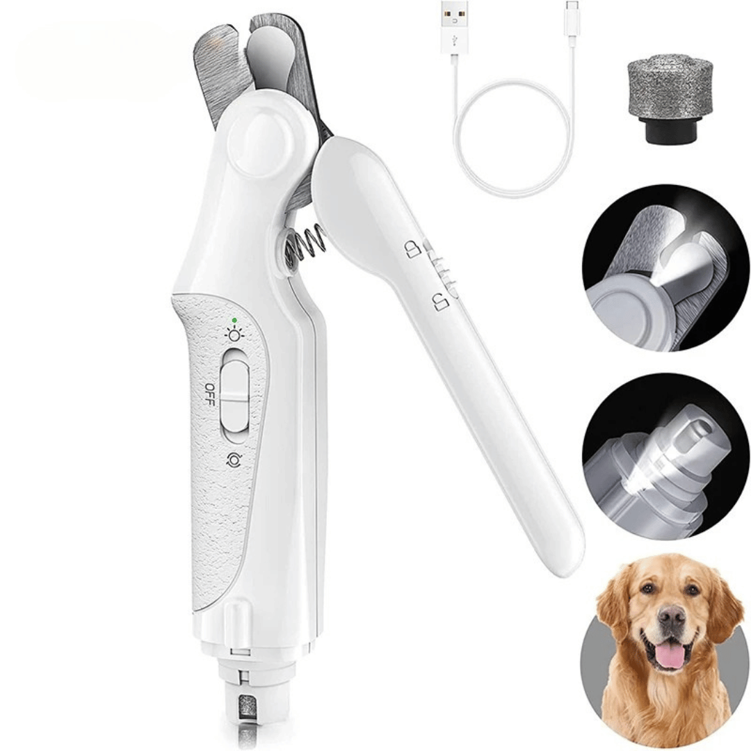Pet Nail Trimmer Clipper With Led Guide