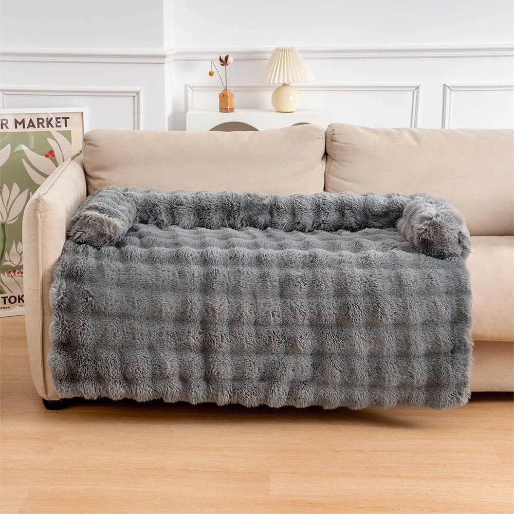 Pet Sofa Cover with Pillow for Small Dogs Cats