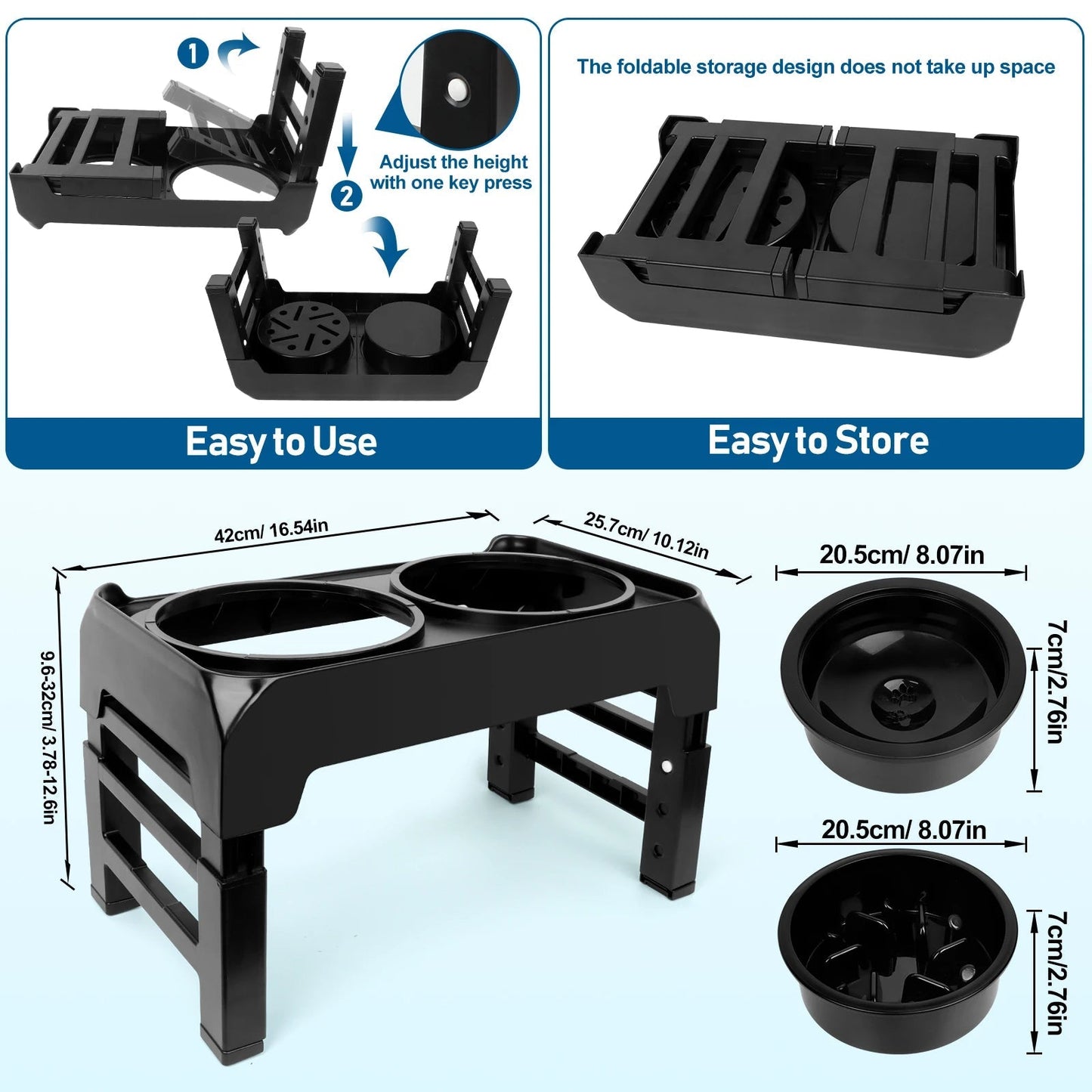 Elevated Dog Feeder Anti Gulping Dog Food Bowls