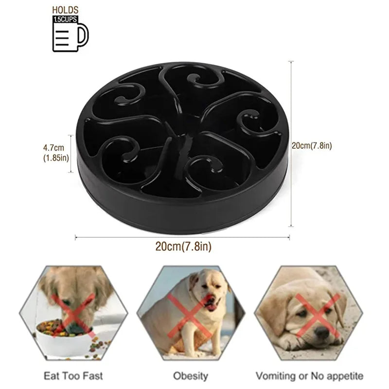 Non Slip Dog Food Bowl Stable
