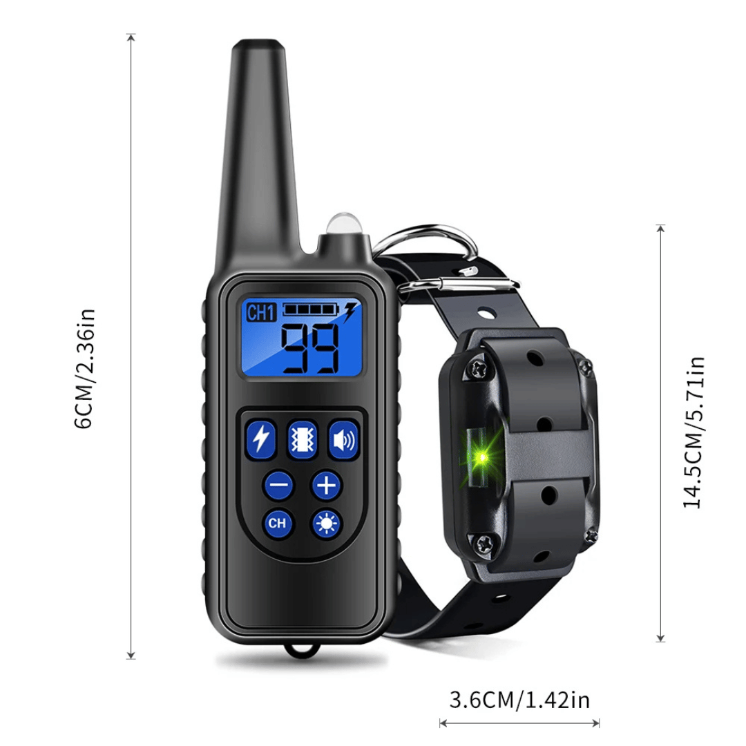 Long Range Dog Training Collar Remote Alerts
