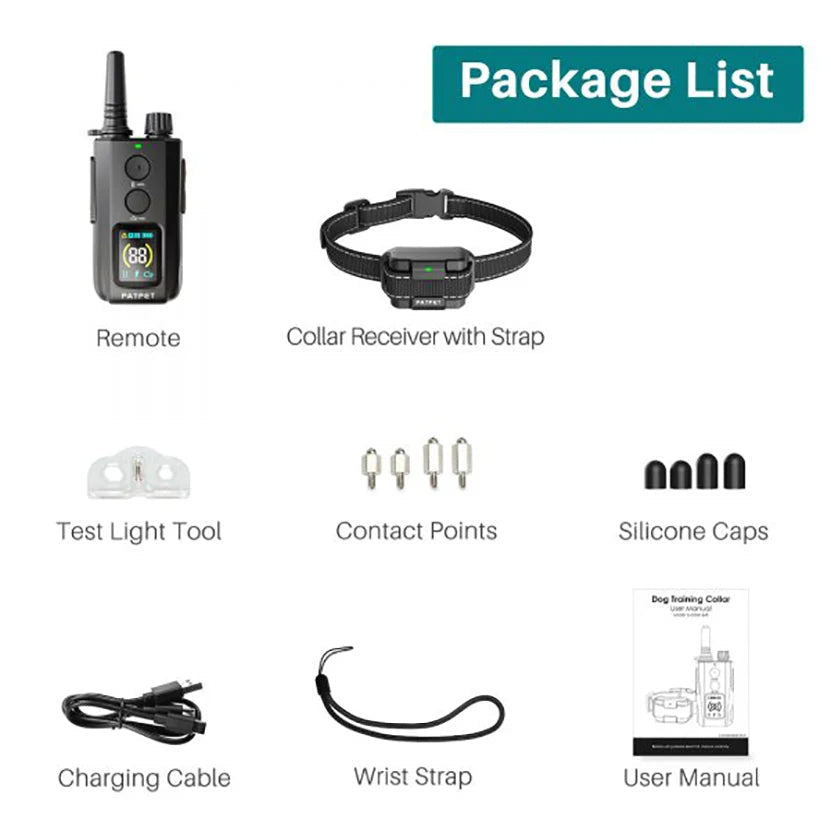 Waterproof Dog Training Collar Long Range System