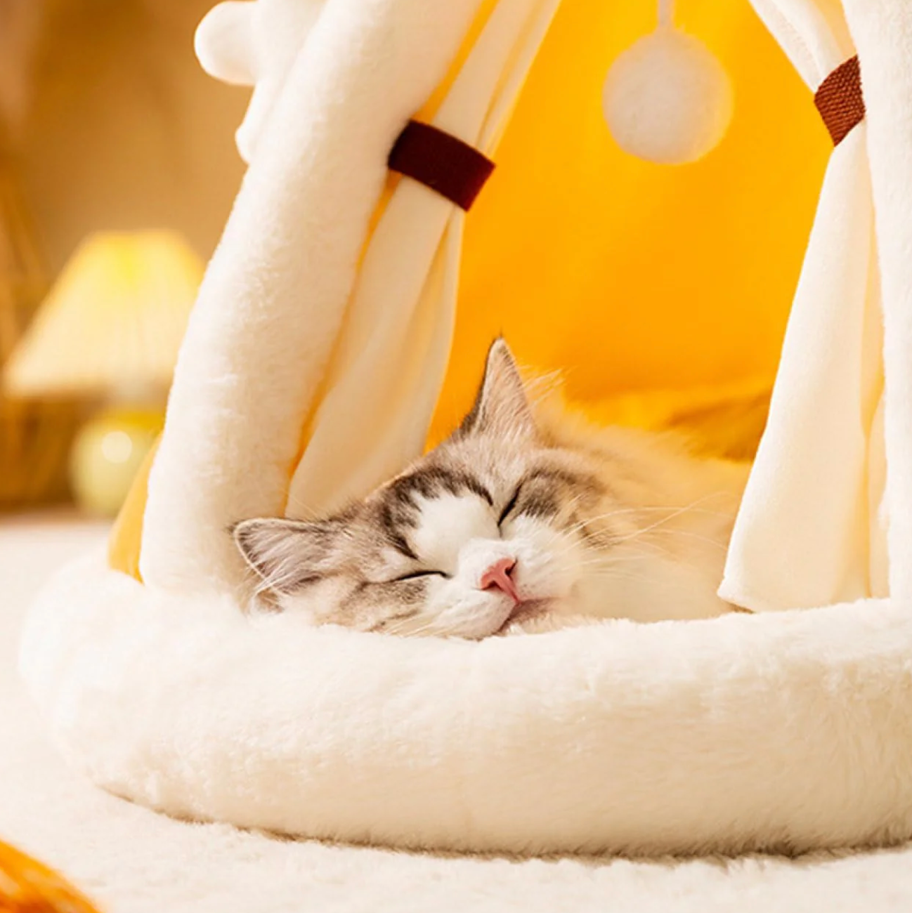 Cat Teepee Cozy Pet House