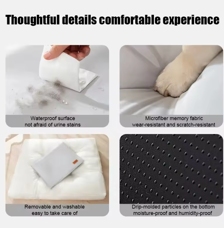 Deluxe Plush Pet Bed Orthopedic