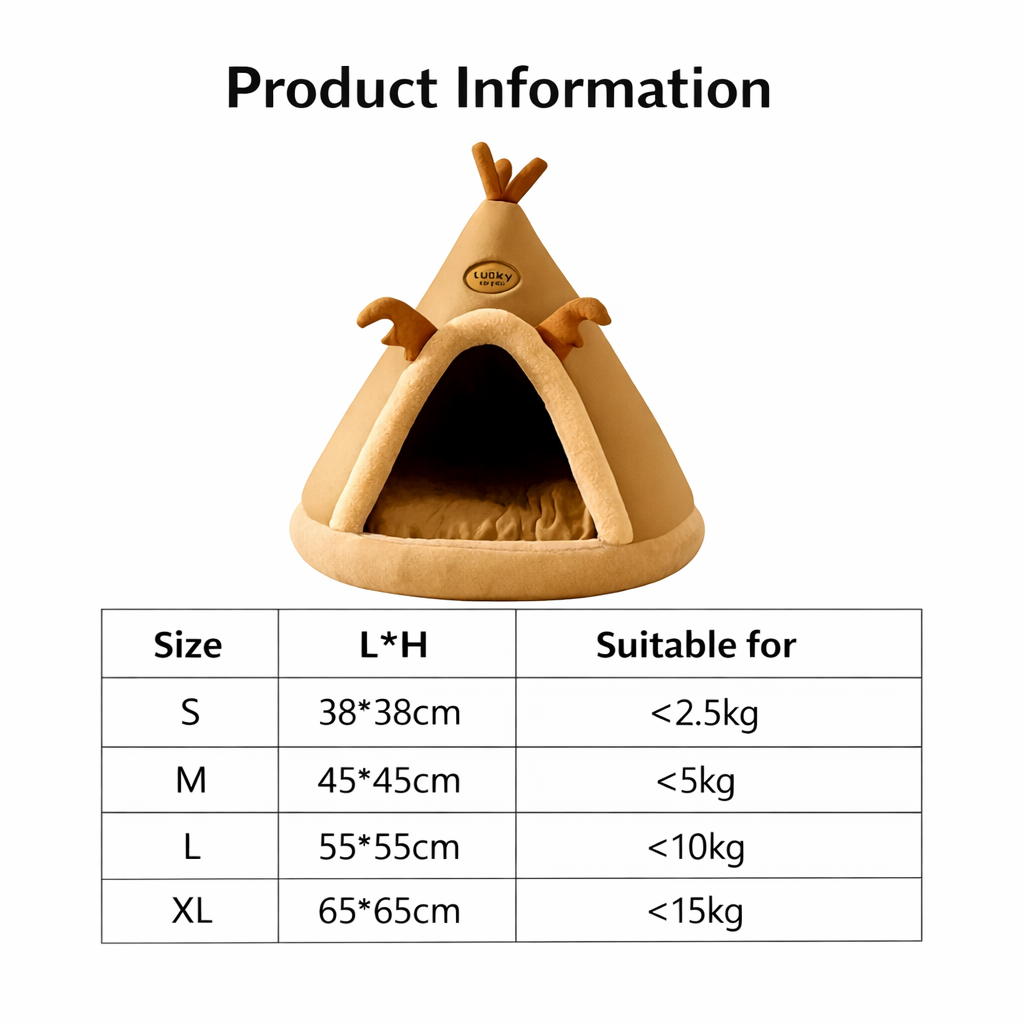 Deluxe Pet Hideaway Plush House