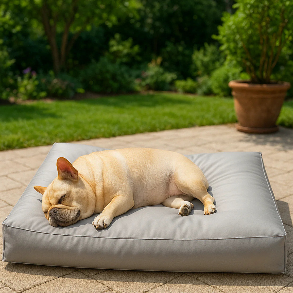 DryNest™ – Orthopedic Waterproof Dog Bed with Removable Washable Cover