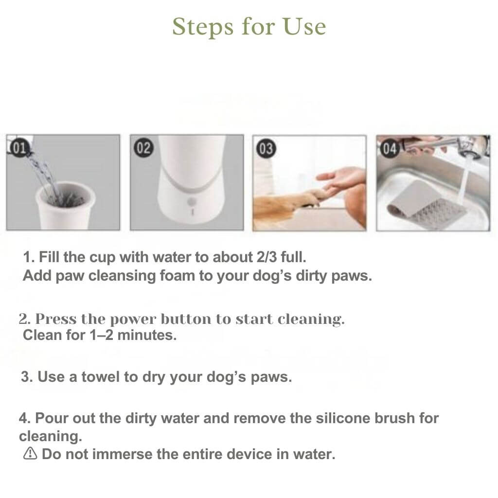 Electric Dog Paw Cleaner