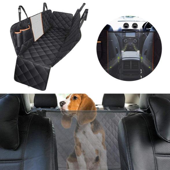Pet Car Seat Cover Durable Waterproof Black