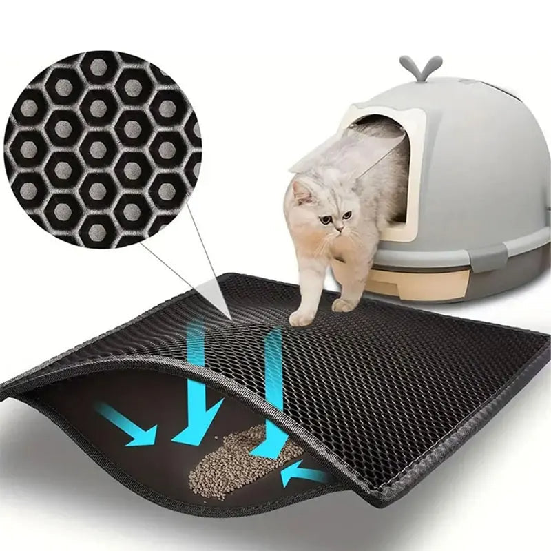 Cat Litter Mat Waterproof Easy Clean