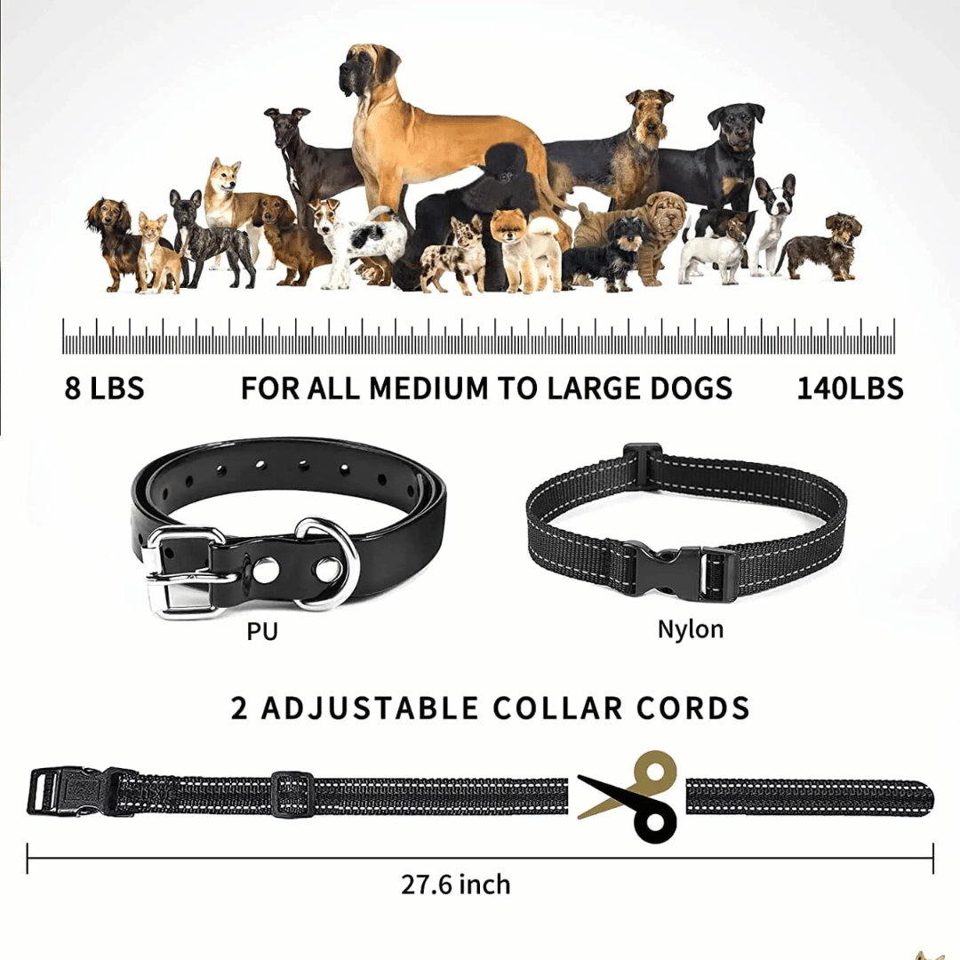 Remote Control Dog Training Collar Waterproof 600m Range