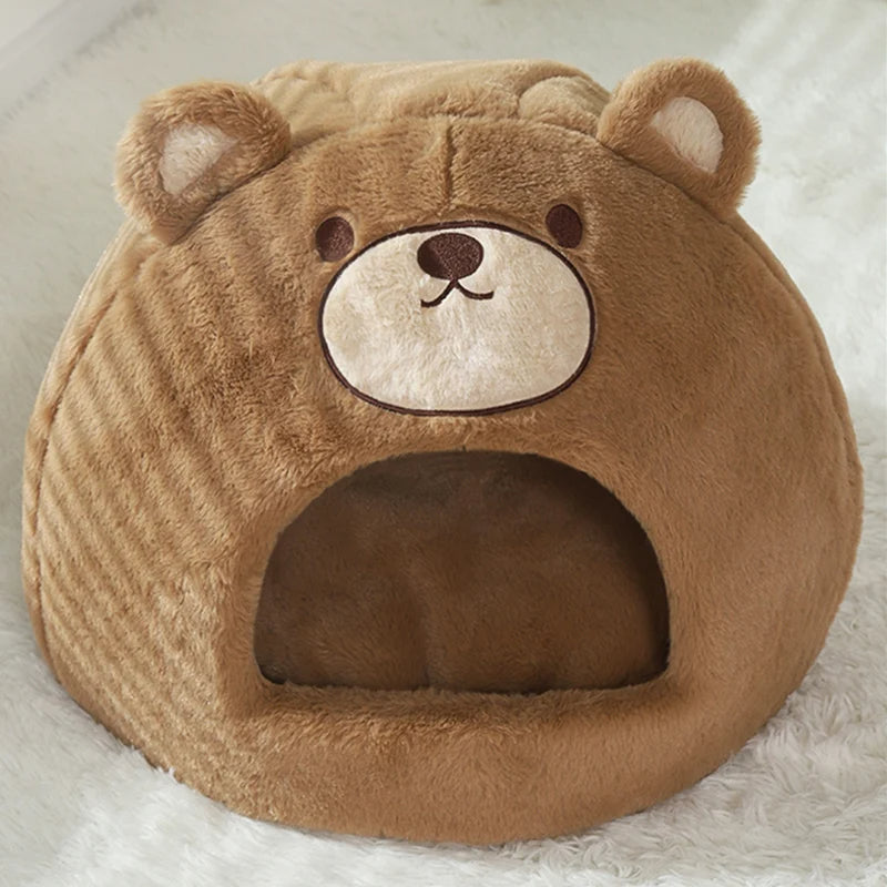 Cat Hideaway Bed Hut Plush