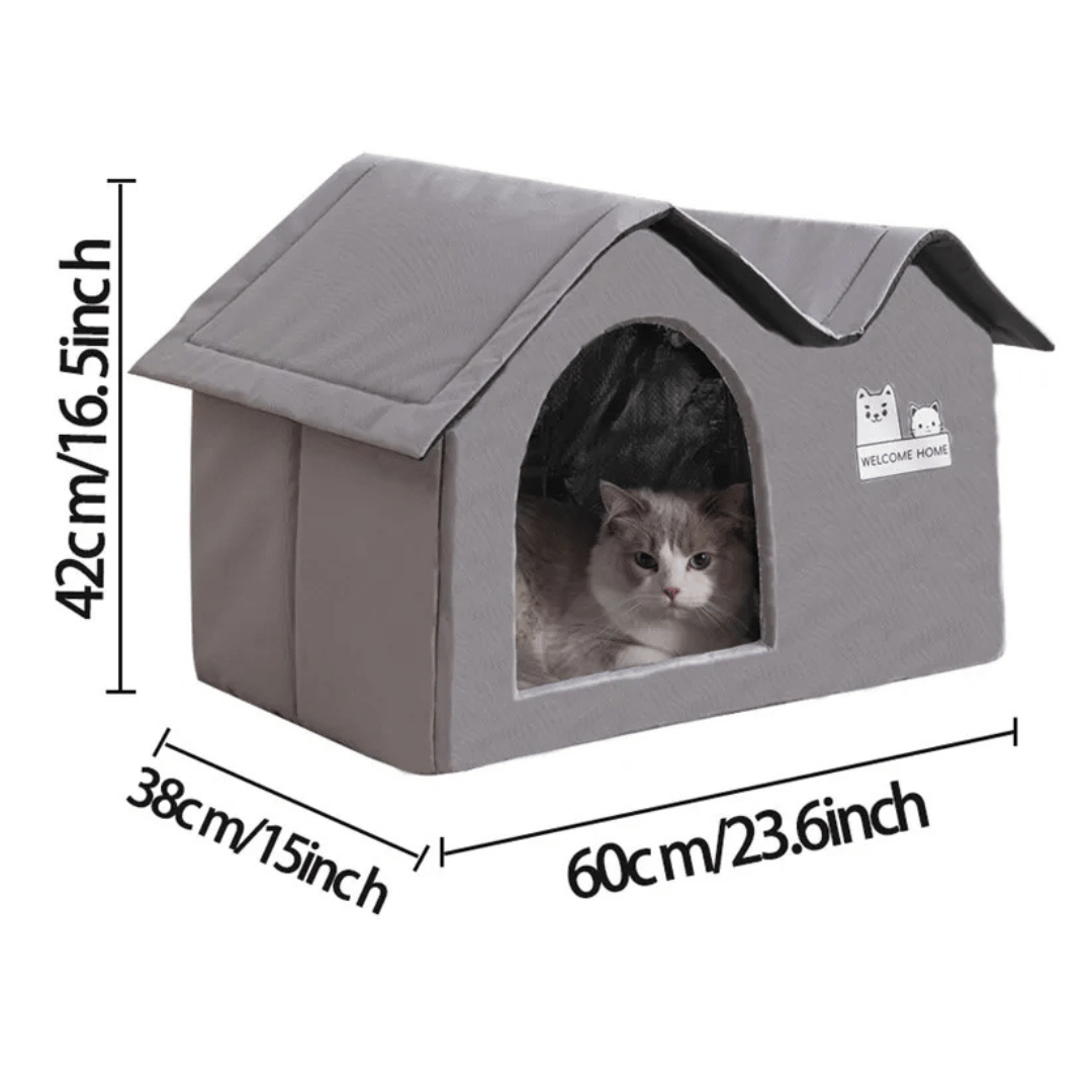 Cat House Indoor Outdoor Use Waterproof