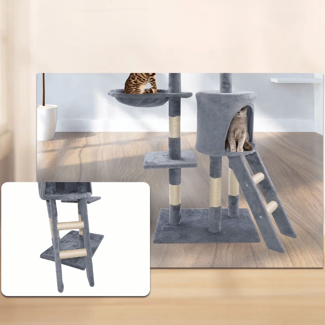 Cat Condo Soft Bed Perches Scratcher