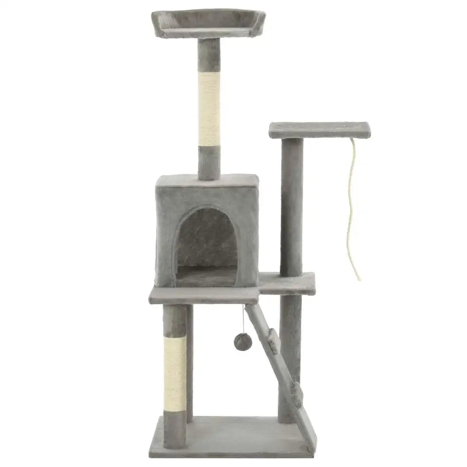 Cat Climbing Tower Hideaway Ladder
