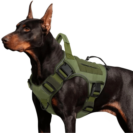 Durable Dog Harness Vest With Handle Anti Pull Clip - Pupporia