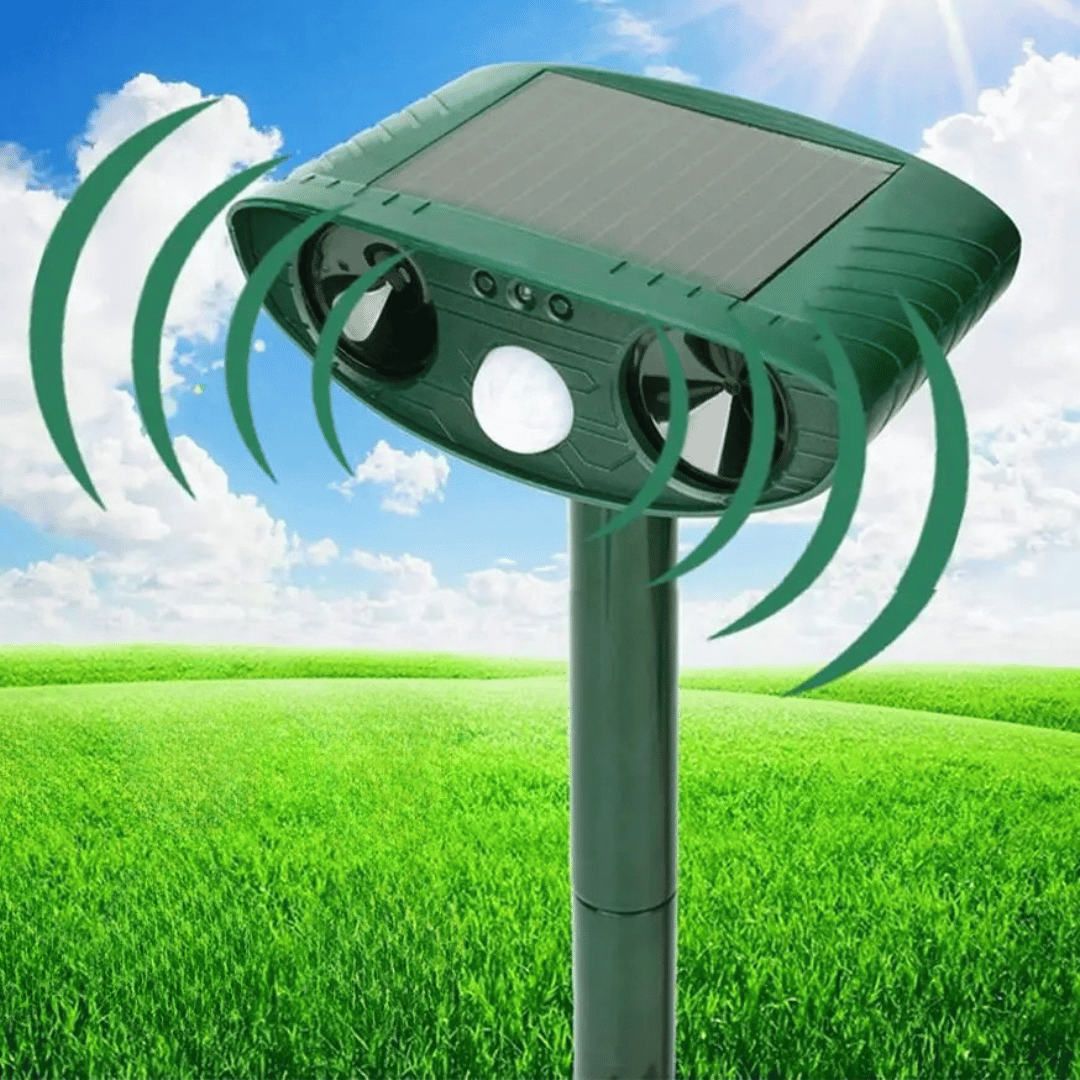 Solar Powered Yard Pest Repeller