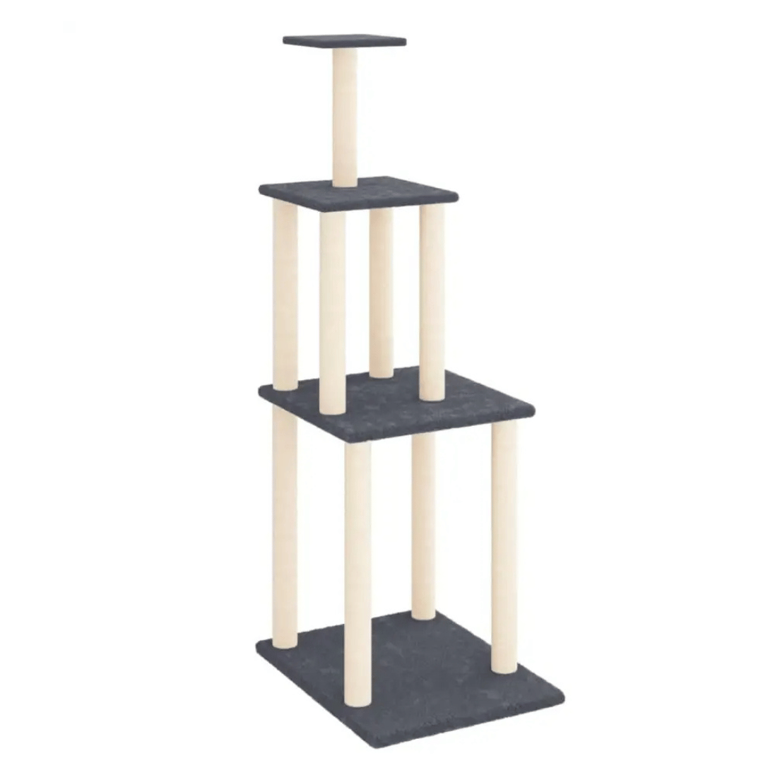 Cat Tower Multiple Perches Scratching Posts Tall