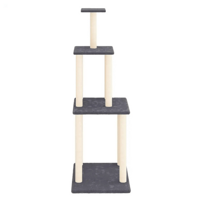 Cat Tower Multiple Perches Scratching Posts Tall