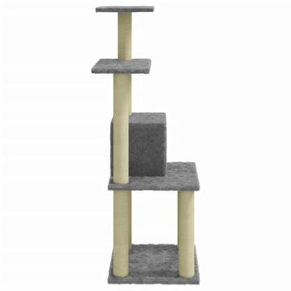 Cat Climbing Tower Tall Scratch Post with Hideaways