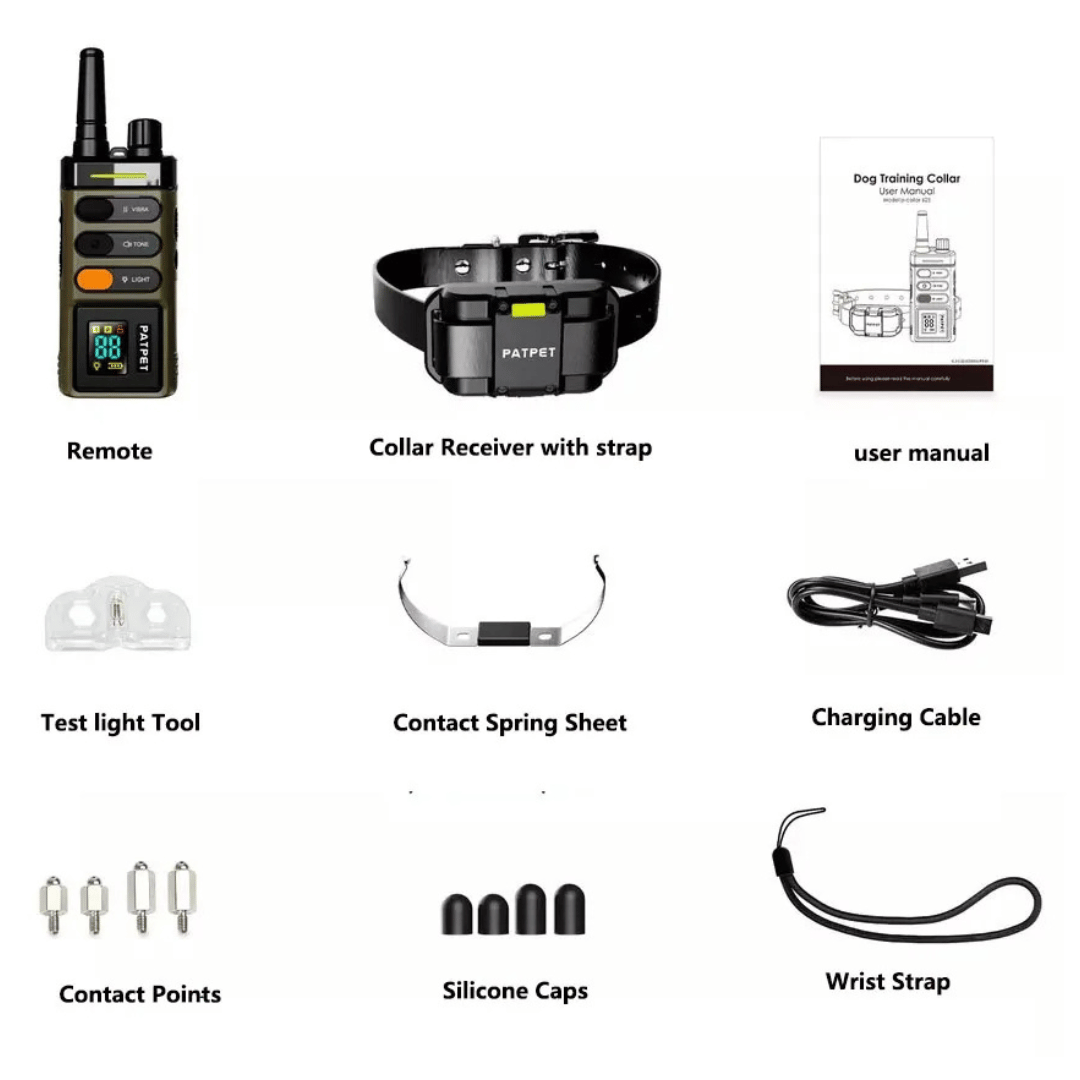 Long Range Remote Dog Training Collar Large Breed