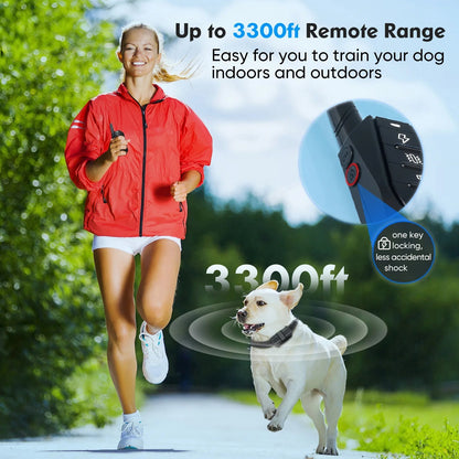 Rechargeable Dog Training Collar Remote Control