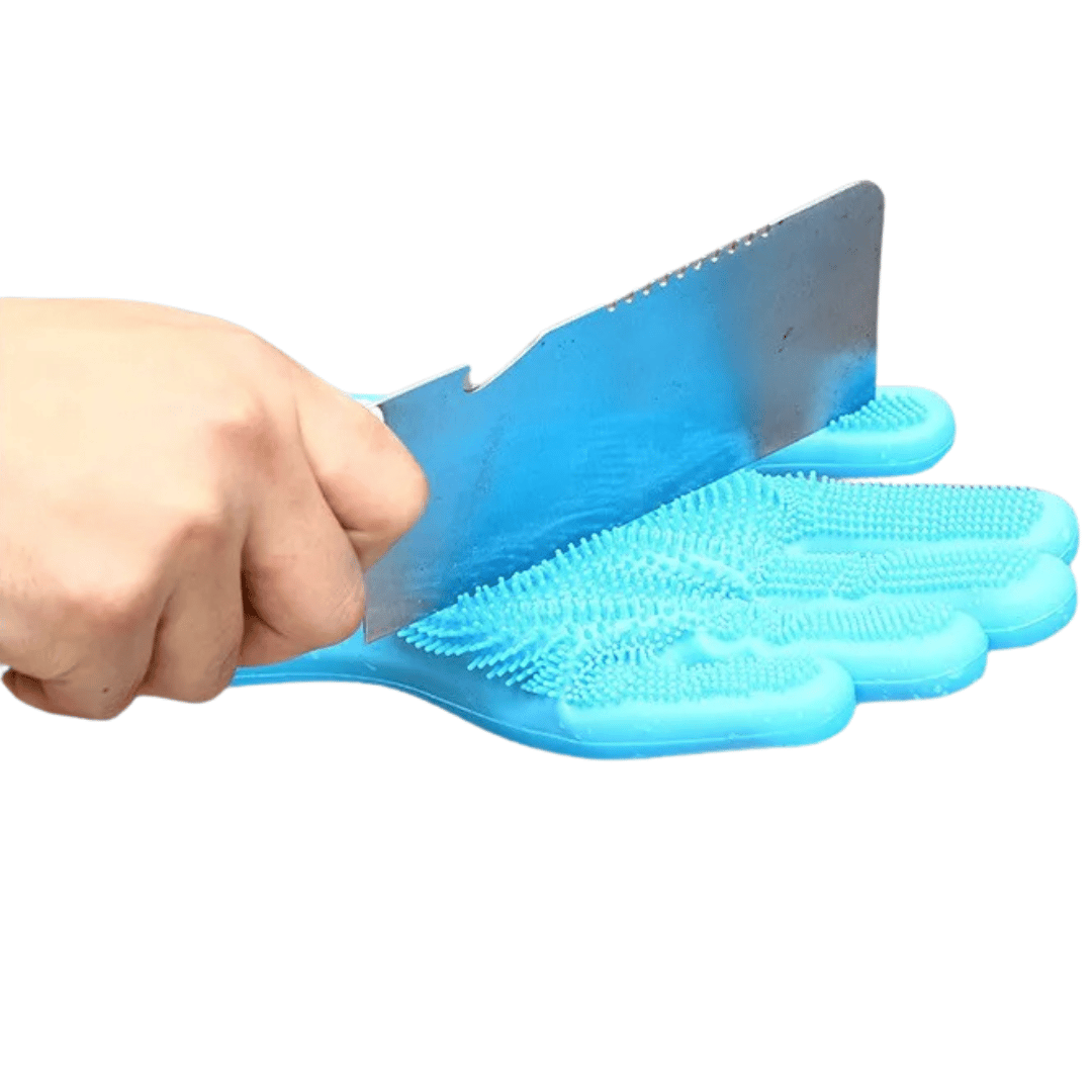 Pet Grooming Gloves Waterproof Easy Bathing