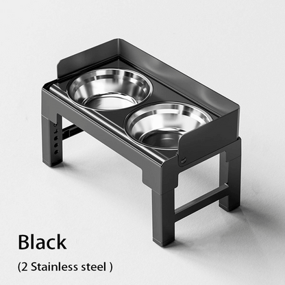 Stainless Steel Elevated Pet Feeder Slow Feed Bowl