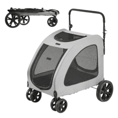 Big Dog Pet Stroller 72kg Capacity