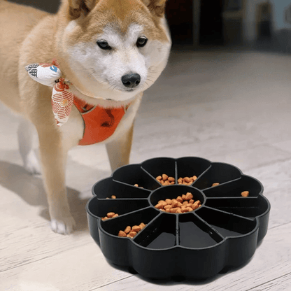 Interactive Dog Food Bowl Non Slip Base