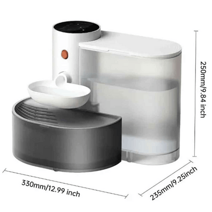 Pet Water Fountain Rechargeable Cat Bowl