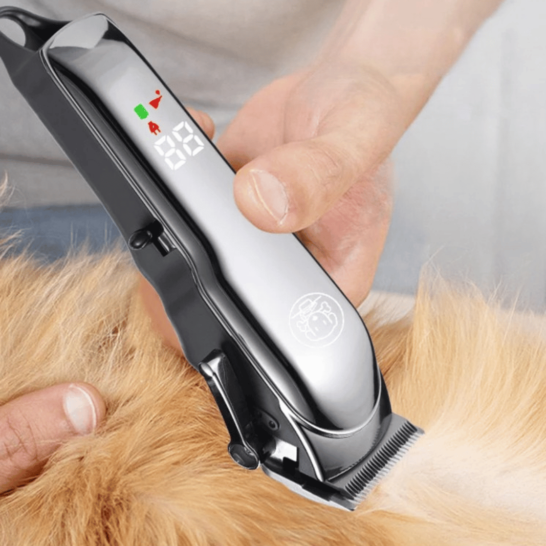 Wireless Pet Grooming Kit with Sharp Blades and Tools - Pupporia