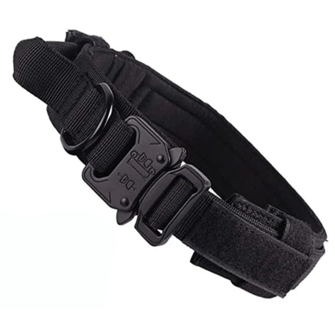 Tactical Dog Collar Durable Nylon Large Breed