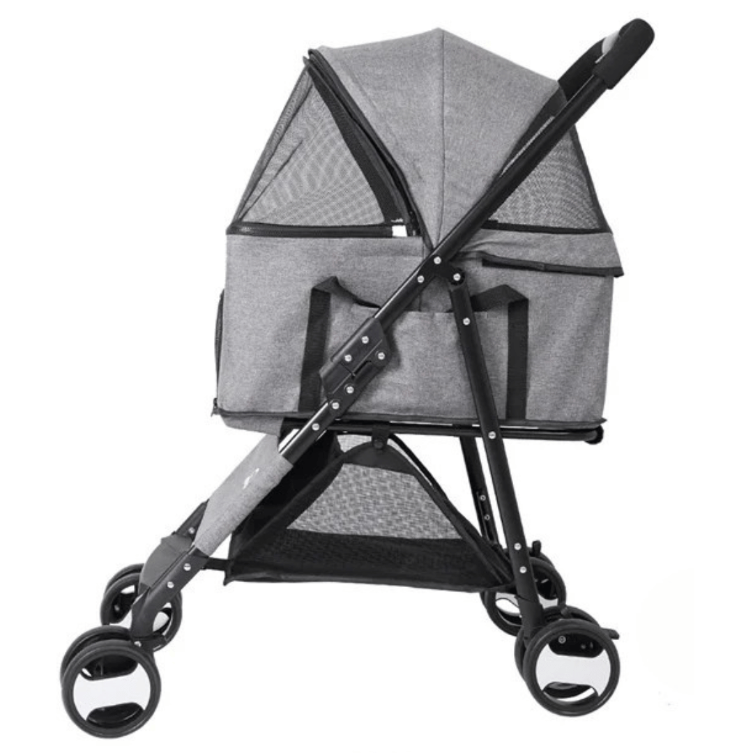 Pet Stroller Detachable Carrier Car Seat