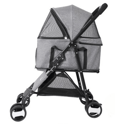 Pet Stroller Detachable Carrier Car Seat