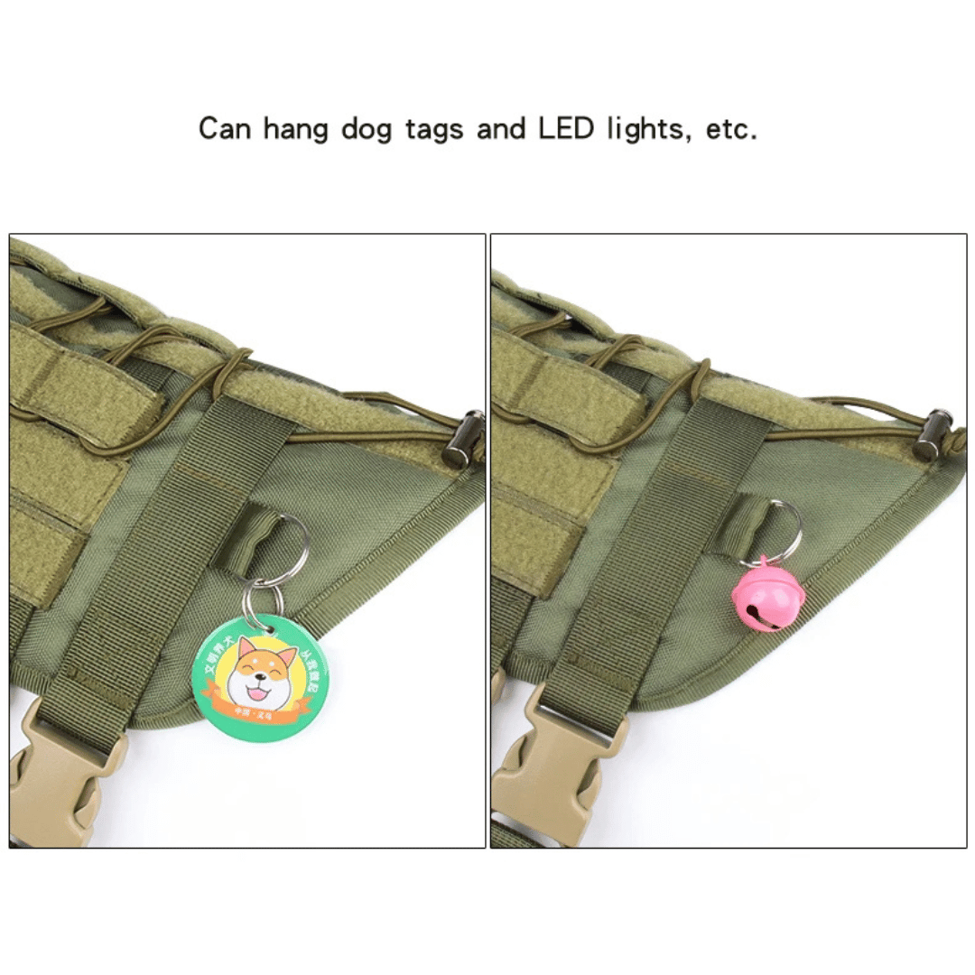 Large Breed Dog Vest With Handle Durable Outdoor