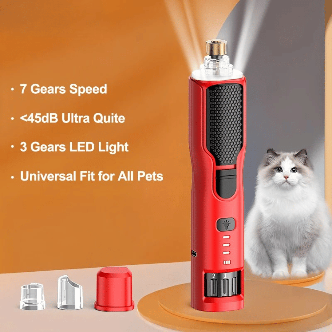 Pet Nail Trimmer With Led Light