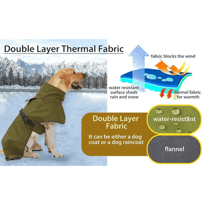 Insulated Dog Winter Coat