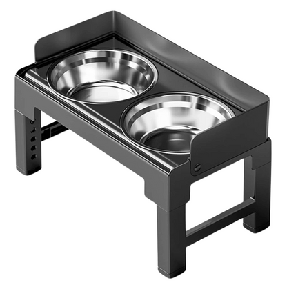Stainless Steel Elevated Pet Feeder Slow Feed Bowl