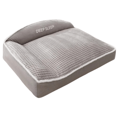 Pet Plush Dog Bed Removable Washable Cover