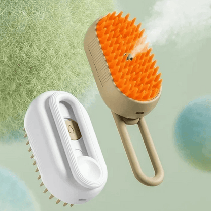 Pet Grooming Brush With Detangling Spray For Massage