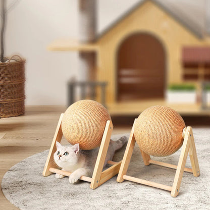 Cat Scratcher Tower Ball Portable