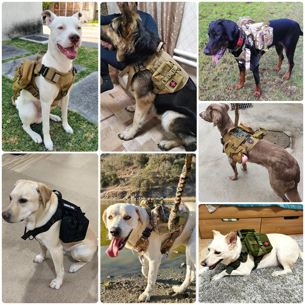 Durable Dog Harness Vest With Handle