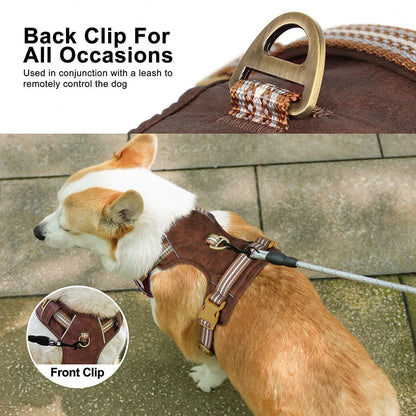 Adjustable Pet Harness Reflective Belts