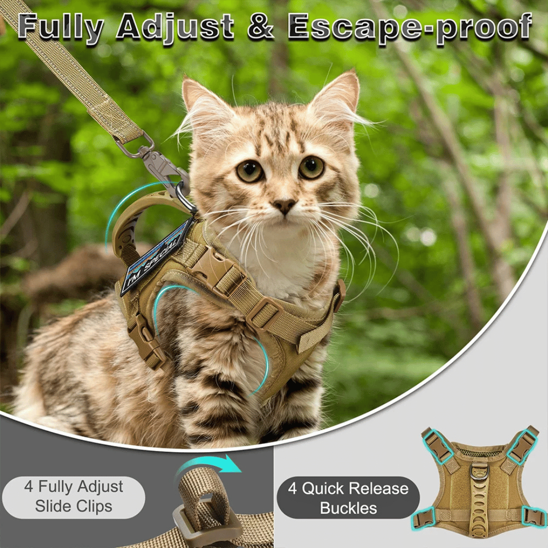 Durable Cat Vest And Leash Set