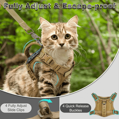 Durable Cat Vest And Leash Set