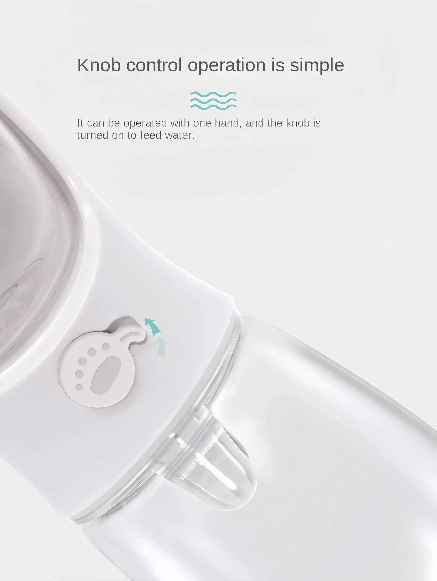 Portable Dog Water Bottle Food Container