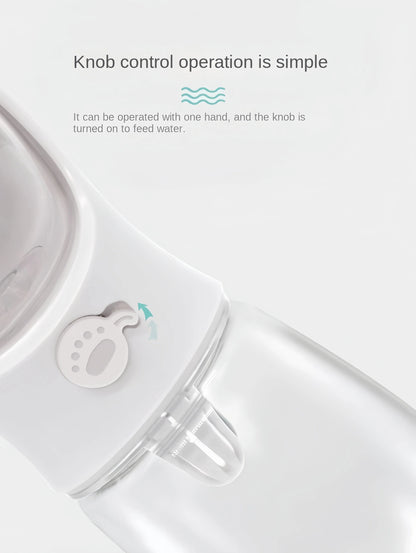 Portable Dog Water Bottle Food Container