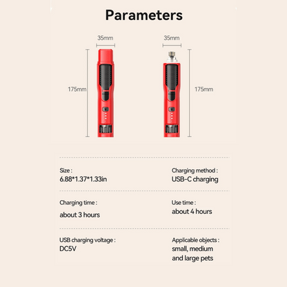 Pet Nail Trimmer With Led Light